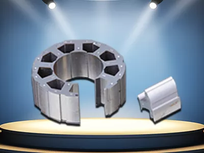 Stator and rotor 10